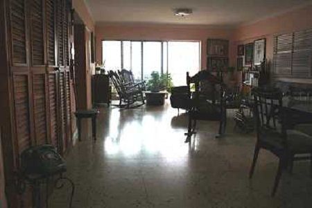 'Living room' Casas particulares are an alternative to hotels in Cuba.